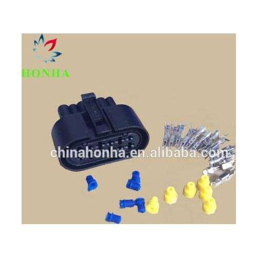 DJ7121-1.5-3.5-21 mixture using different terminals tyco auto 12 pins female motorcycle connector