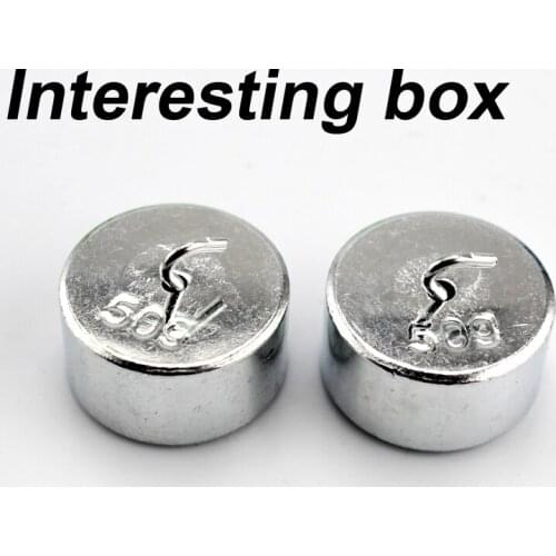 Metal hook code (50g * 10pcs) Physical mechanics experimental equipment counterweight galvanized roller skate hook code