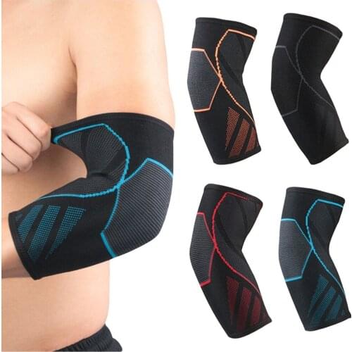 Sports Elbow Pads Support Basketball Fitness Arm Sleeve Protective Gear 1 Piece SPSLF0092