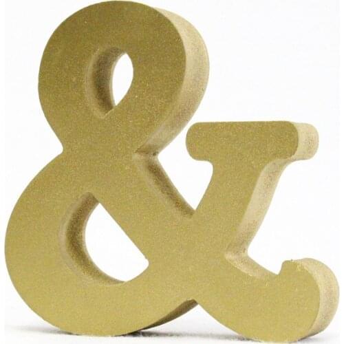 Garden Decoration Wood White Wooden Letters 30cm Wedding Room Party Home Decor kids Personalised Heart Design Interior Decoate