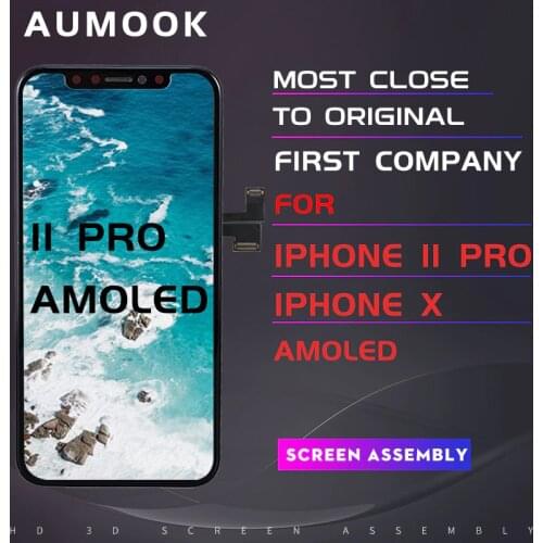 AMOLED For iPhone 11 PRO MAX LCD With 3D Touch Digitizer Assemble Replacement Screen LCD For X XR XS MAX 11 PRO MAX Display