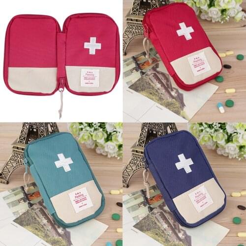 1Pcs New Outdoor Camping Home Survival Portable First Aid Kit bag Case Worldwide Store
