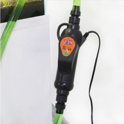 220-240V/50Hz 300W/500W Fish Tank Water Heater Adjustable Temperature Control Aquarium External Heater Sensitive Display