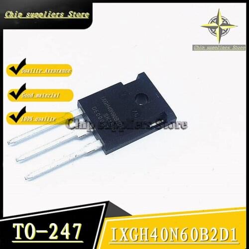 10PCS) IXGH40N60B2D1 TO-247 40A 600V IGBT power tube 100% New and original