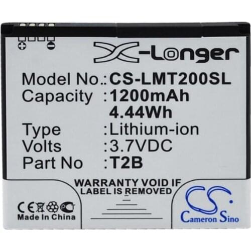 Cameron Sino 1200mAh battery for LUMIGON T2 T2B Mobile, SmartPhone Battery