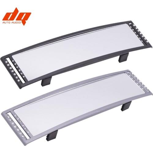 270mm Car Rear View Mirror Clip-on Wide Angle Interior Rearview Mirrors Wide Large Vision Curved Back Mirror for Baby Car Seat