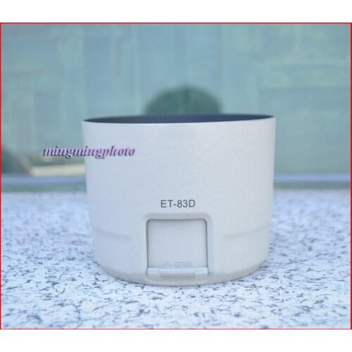 ET-83D White Plastic Lens Hood for Canon EF 100-400mm f/4.5-5.6L IS II USM camera