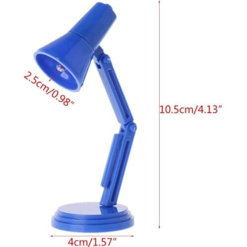 HX5D New 1:12 Dollhouse Miniature Lamp LED Light Furniture Toy Dolls Pretend Play