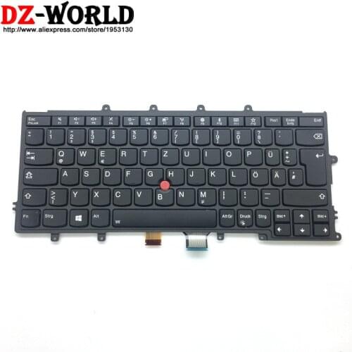 GR KBD BL New/Orig for Lenovo Thinkpad X270 A275 Backlit German Keyboard Germany Backlight Teclado 01EN598 01EP074 SN20L82582