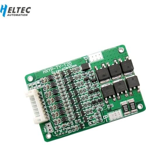 5S 20A bms 12.6V lithium battery protection board 16.8V 21V balanced 25.2V 29.4V18650 protection board