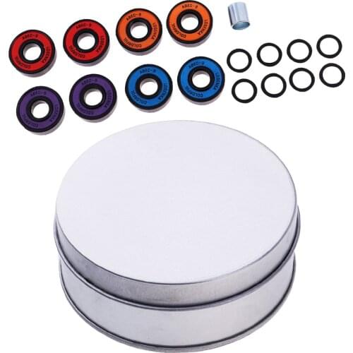 ABEC 9 Chrome Steel Bearings For Roller Skate Scooter Skateboard Longborard