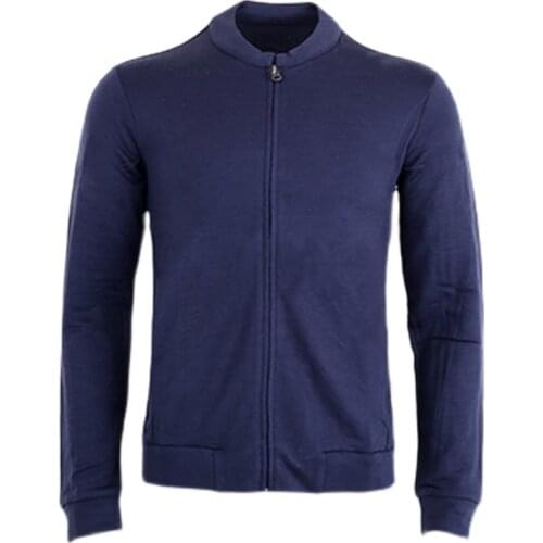 SERBEWAY Men's Cardigans With Zip