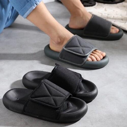 Topvivi men slippers luxury brand Unisex Mens Flip Flops Shoes Beach Sandals Mules Shoes Slides for men clogs for women platform