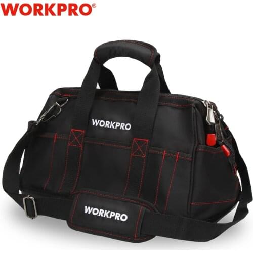 WORKPRO Waterproof Travel Bags Men Crossbody Bag Tool Bags Large Capacity Bag for Tools Hardware Free Shipping