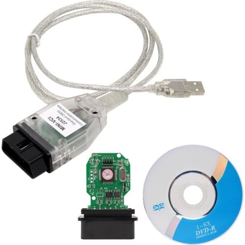 V15.00.028 MINI VCI FT232RQ/ RL OBD2 USB Diganotsic Interface Supports for Toyota Multi-Language Diagnostic Cable