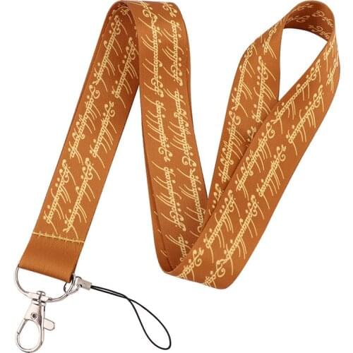 Magic Ring Keychain Lanyards Id Badge Holder ID Card Pass Gym Mobile Phone Badge Holder Key Strap webbings ribbons