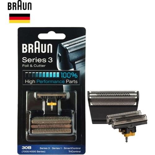 Braun 30B Foil& Cutter high performance parts for 7000/4000 Series Shavers Razor (Old 310 330 340 , 4775 4835 4875 5746 7630)
