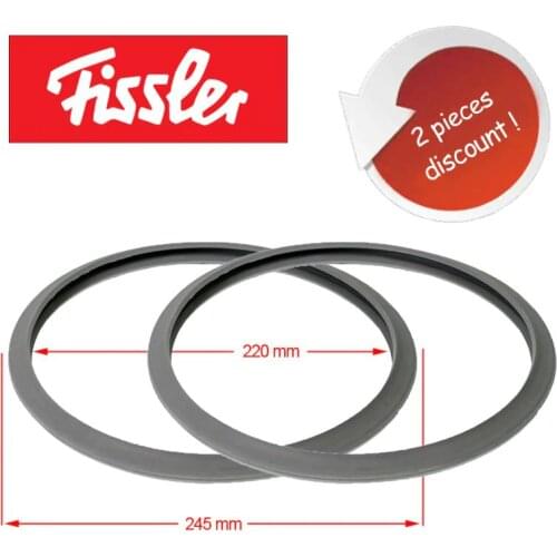 2Pcs Replacement For Pressure Cooker Sealing Ring Fissler Vitavit Vapor Pressure Seal 2062600201
