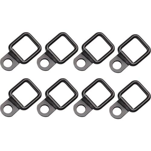 8pcs Quick Release Iron Tie Downs Anchors Hardware Portable D Rings Anti Rust Fastener Clips Trunk Cargo Car Interior For Jeep