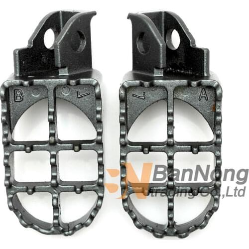 Free shipping Motorcycle foot pegs for Suzuki DR250 DR350 1990-1995 DR350SE 1990-1998 DR650 1996-1997