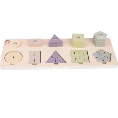 Childrens Brain Game Interest Logical Geometry Percent/Number Board Funny Supplies Portable Educational Toys