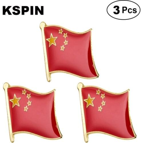 China Lapel Pin Brooches Pins Flag badge Brooch Badges