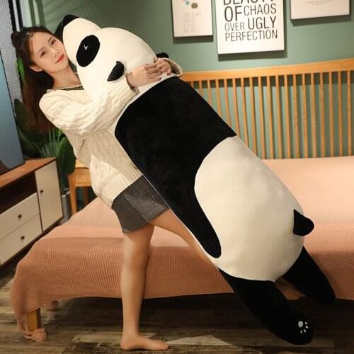 New Jumbo Animal Panda Plush Toy Pillow super Soft Hugging White Bear doll for children Gift 120cm 160cm DY50953