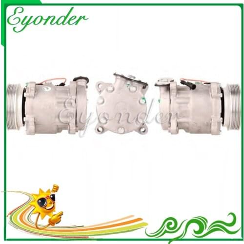 A/C AC Air Conditioning Compressor Cooling Pump PV6 SD7V16 for ALFA ROMEO 156 932 2.5 3.2 166 936 2.5 3.0 3.2 147 GT 937 3.2