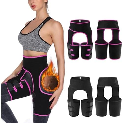 Neoprene Thigh Shaper Sweat Slim Thigh Trimmer Leg Hip Shaper Butt Lifter Shapewear Lose Weight Fat Burning Slimming Belt