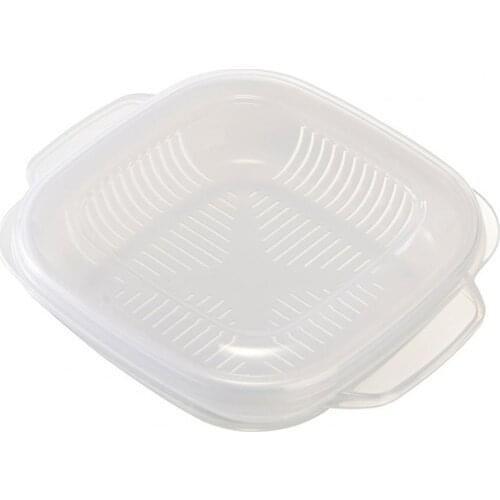 Plastic Reusable Bento Box Meal Storage Food Prep Lunch Box Reusable Microwavable Containers Home Lunchbox