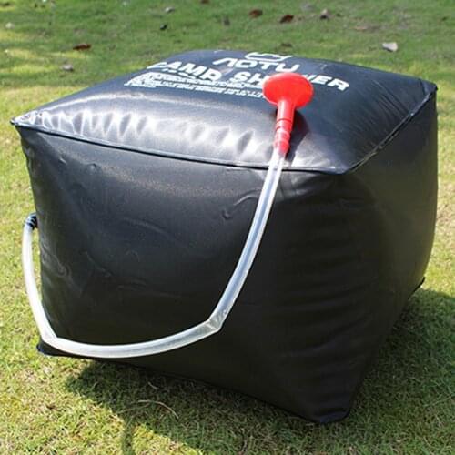 20L/40L Water Bag Portable Solar Heated Outdoor Camping Shower Bag Picnic Water Bag Hiking Water Storage Multiple Colors Availab