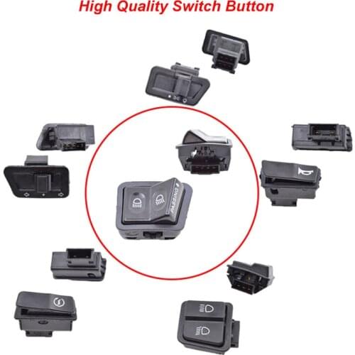 1pcs Uinversal Motorcycle Start Dimmer Headlight Horn Switch Button For GY6 ATV TAOTAO Dirt Bike Moped Scooter Switch Button