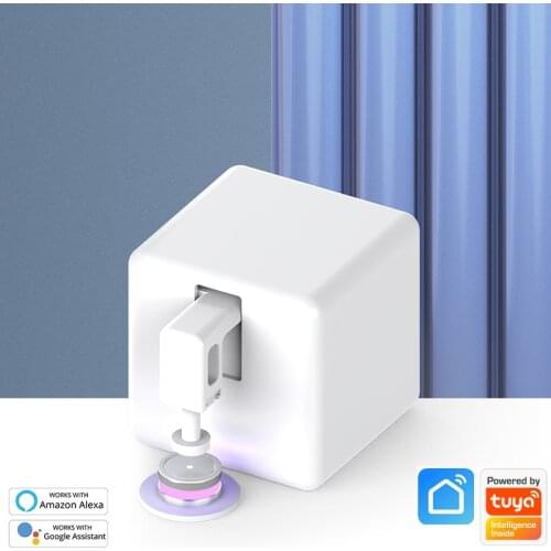Tuya Smart Bluetooth Compatible Finger Robot Button Switch Robot Smart Life Application Voice Control Support Alexa Google Home