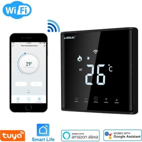 Tuya Smart Floor Heating Wifi Thermostat For Electric/Water/Gas Boiler Room Temperature Remote Controller for Google Home\Aleax