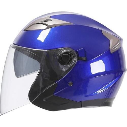 Unisex Flip Up Visors Helmet Motorcycle Helmet Riding Scooter Unisex Windproof Half Open Face Helmet Motocross Casco Moto