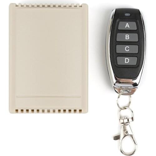 433 Mhz Universal Wireless Remote Control Switch DC 12V 1CH Relay Receiver Module and RF Transmitter Electronic Lock Control Diy