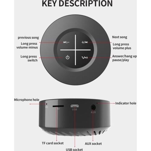 Y8 computer mini smart bluetooth speaker car card portable Bluetooth audio