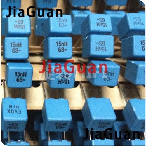 10PCS NEW EVOX PFR5 15NF 63V P5MM MKP 153/63V film EVOX-RIFA PFR 15nf/63v 0.015UF 63VDC 153