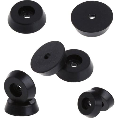 20 Pcs Rubber Table Chair Furniture Feet Leg Pads Tile Floor Protector 18x15x5mm