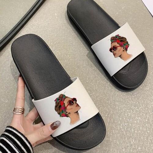 2021 Fashion Women Slippers Retro slippers Streetwear Harajuku Shoes Outdoor Indoor Home Non-slip Slides