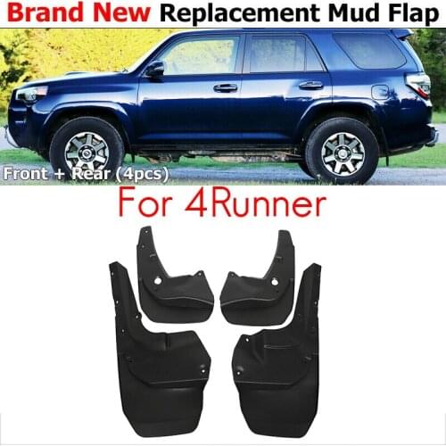 4Pcs Car Mud Flaps Mudguards Splash Guards Fender for Toyota 4Runner 2010-2019 Car Accessories