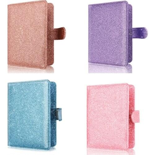 THINKTHENDO Shiny Passport Holder Wallet RFID Blocking Case for Passport Travel Cover Case