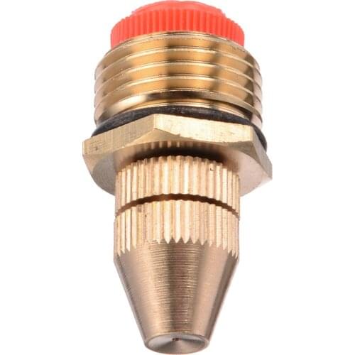 1Pcs 1/2 Inch Brass Adjustable Sprinkler Garden Lawn Irrigation Atomizing Water Spray Nozzle Garden Tools Accessories