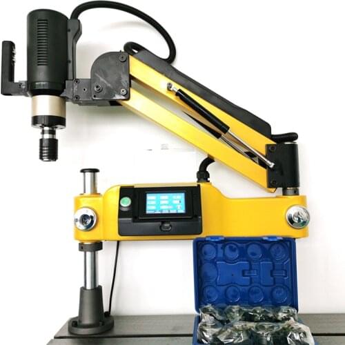 M3-M16 CE CNC 360 Degrees Electric Tapping Machine Servo Motor Electric Tapper Drilling Power Tool Threading Machine With Chucks