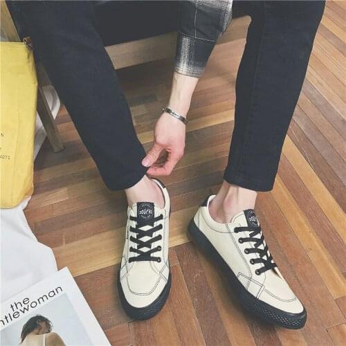 Canvas Sneakers White Shoes Men Flat Comfortable Casual Vulcanized Shoes Male Sport Shoes Man Sneakers 2020 Chaussure Homme