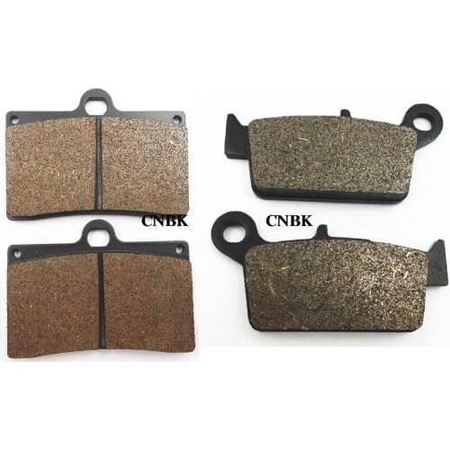 F+R Brake Pad Set fit GAS-GAS 125 SM Halley SM125 2009