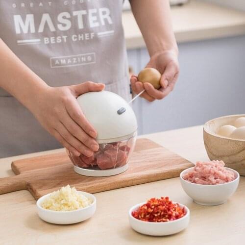 Multifunctional Manual Garlic Meat Masher Kitchen Chopper Mini Food Garlic Vegetable Chopper Crusher Food Processor Cutter