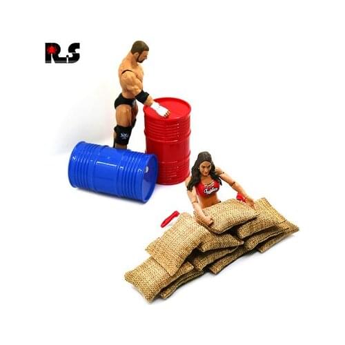 Simulation climbing car scene decoration One simulation sandbag Axial SCX10 90046 TRX-4 D90