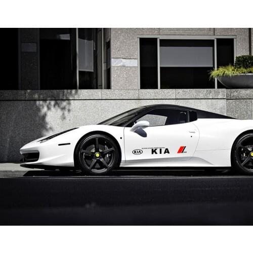Car Door Stickers Side Sticker Auto Car Body Stripe Sticker Decals Vinyl For KIA Cerato Sportage R K2 K3 K5 RIO 3 4 Sorento
