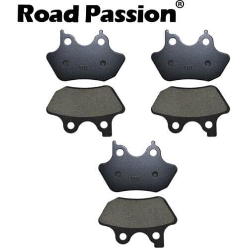 Motorcycle Front Rear Brake Pad For Harley Touring Electra Road King Street Glide FLHR FLHT FLHX FLHTCU V-Rod VRSCA VRSCB